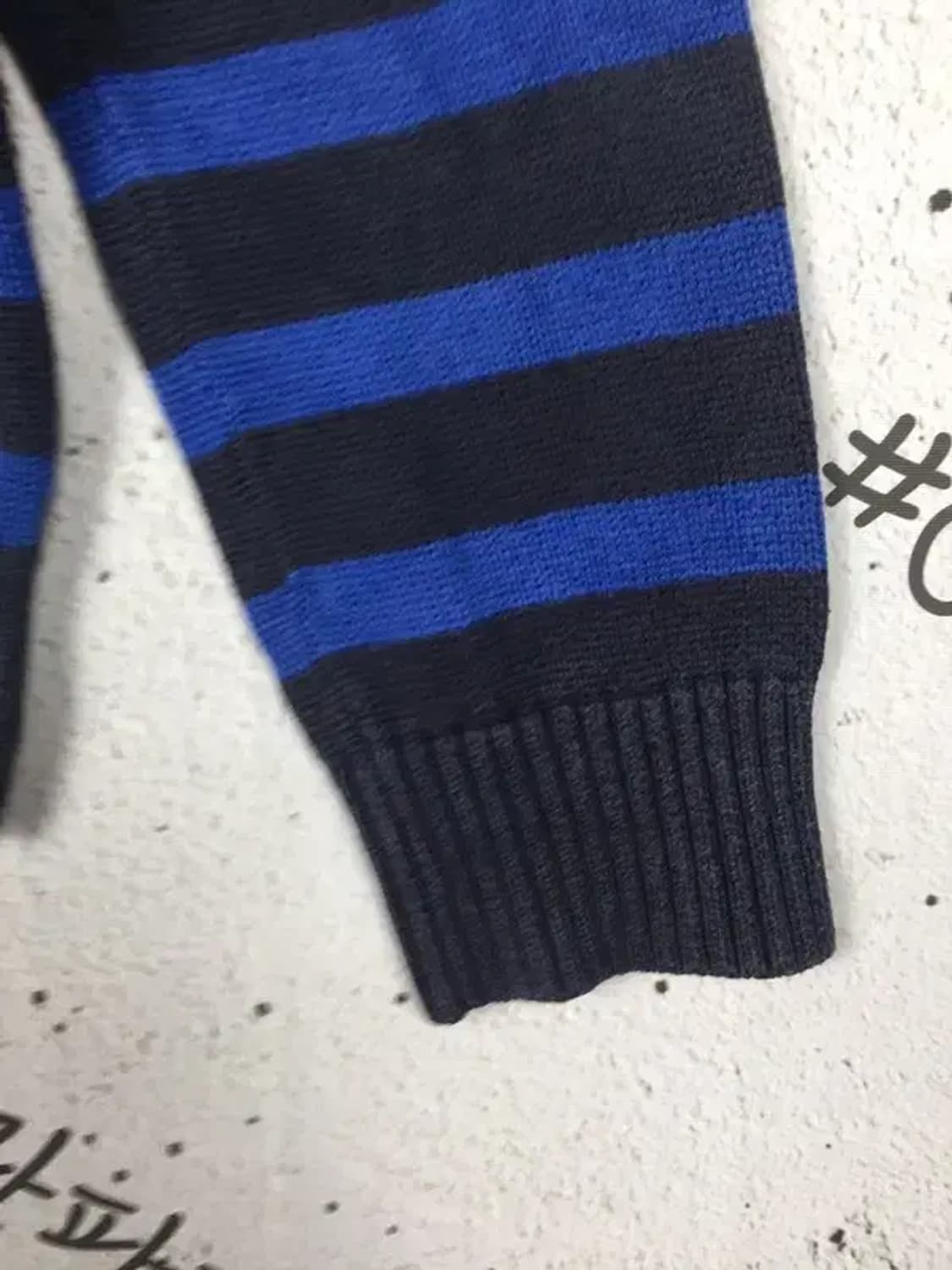 타미힐피거 캐주얼 스트라이프 니트 빈티지 블루 M 2400117 상품이미지10