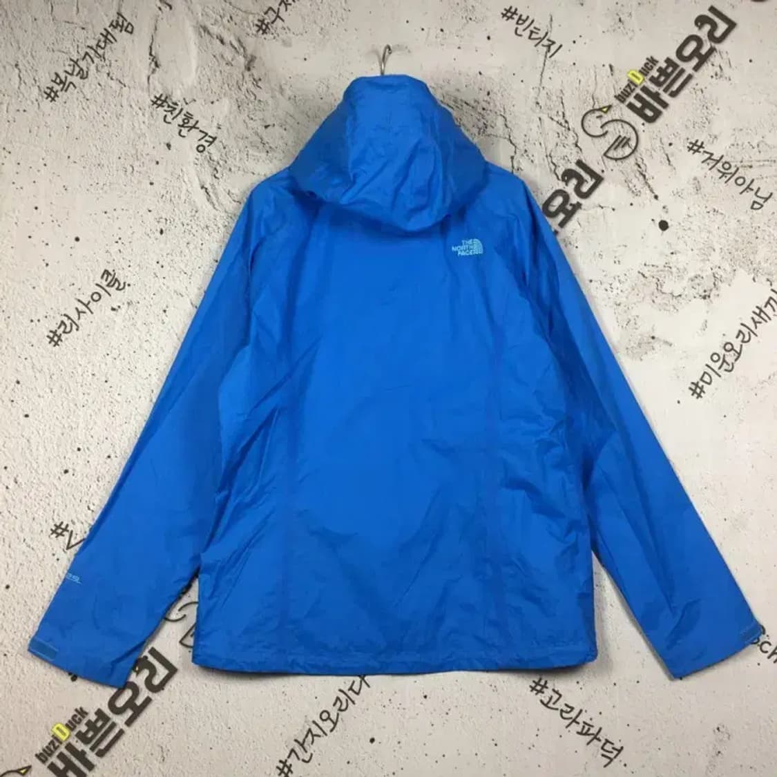 노스페이스 등산 바람막이 자켓 블루 M 3800210 상품이미지2
