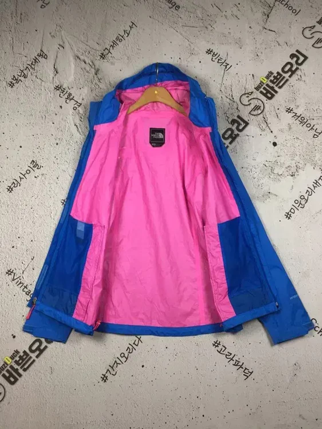 노스페이스 등산 바람막이 자켓 블루 M 3800210 상품이미지4