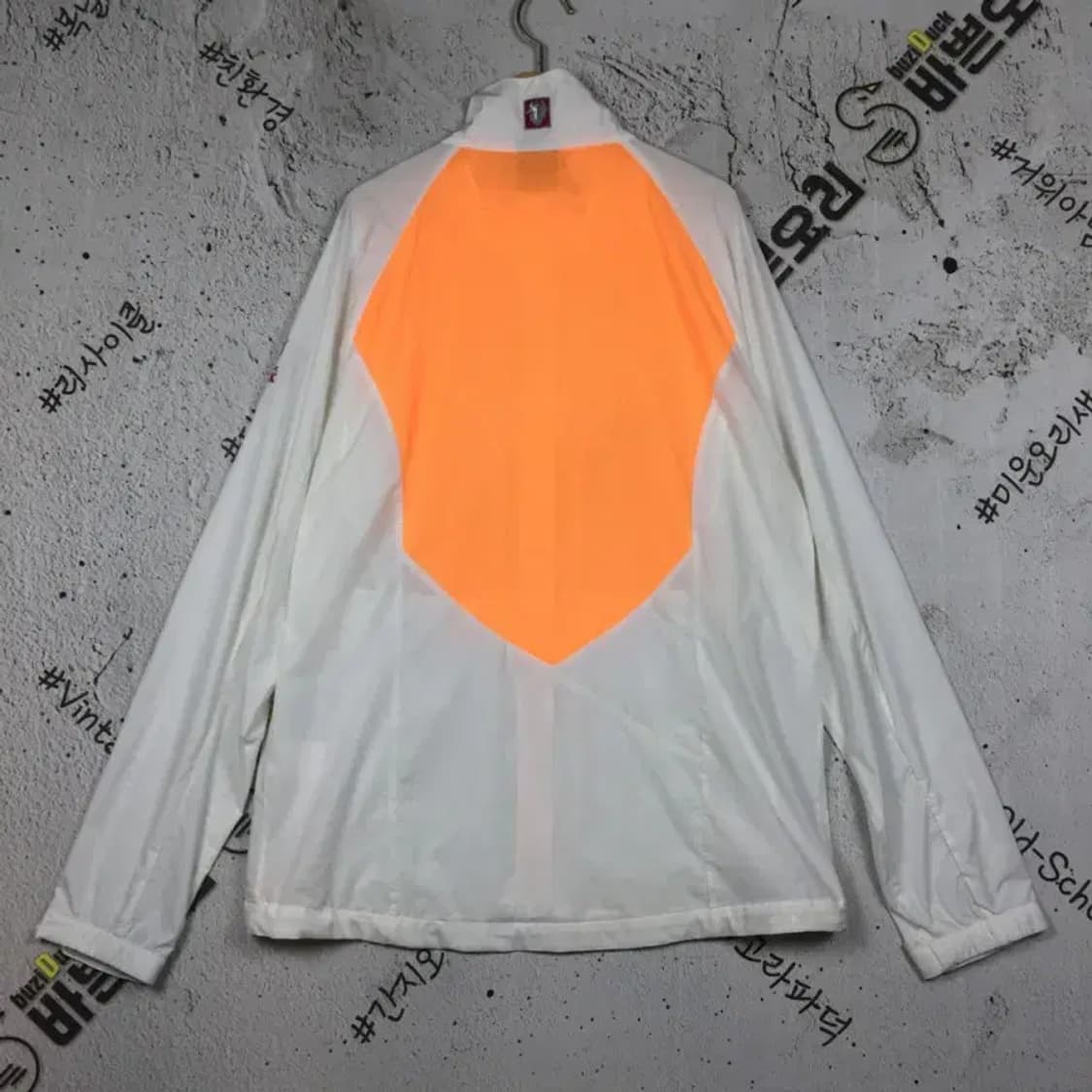 블랙야크 바람막이 집업 경량 자켓 화이트 105 3800211 상품이미지2