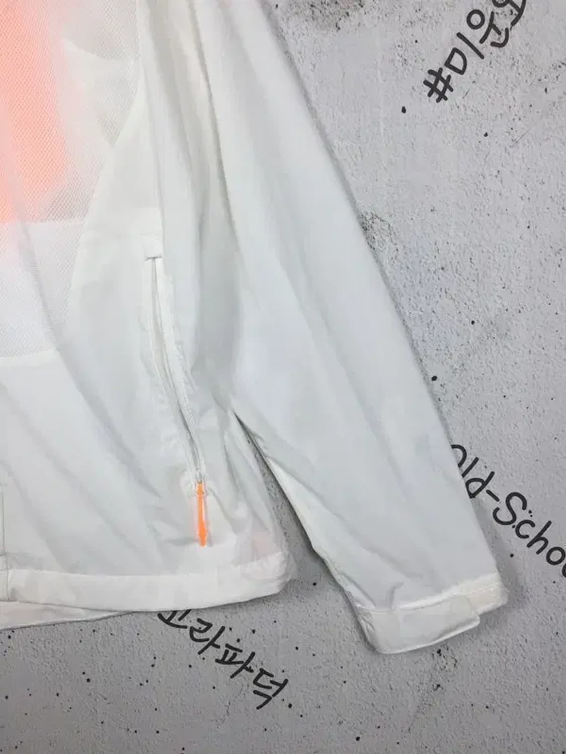 블랙야크 바람막이 집업 경량 자켓 화이트 105 3800211 상품이미지7