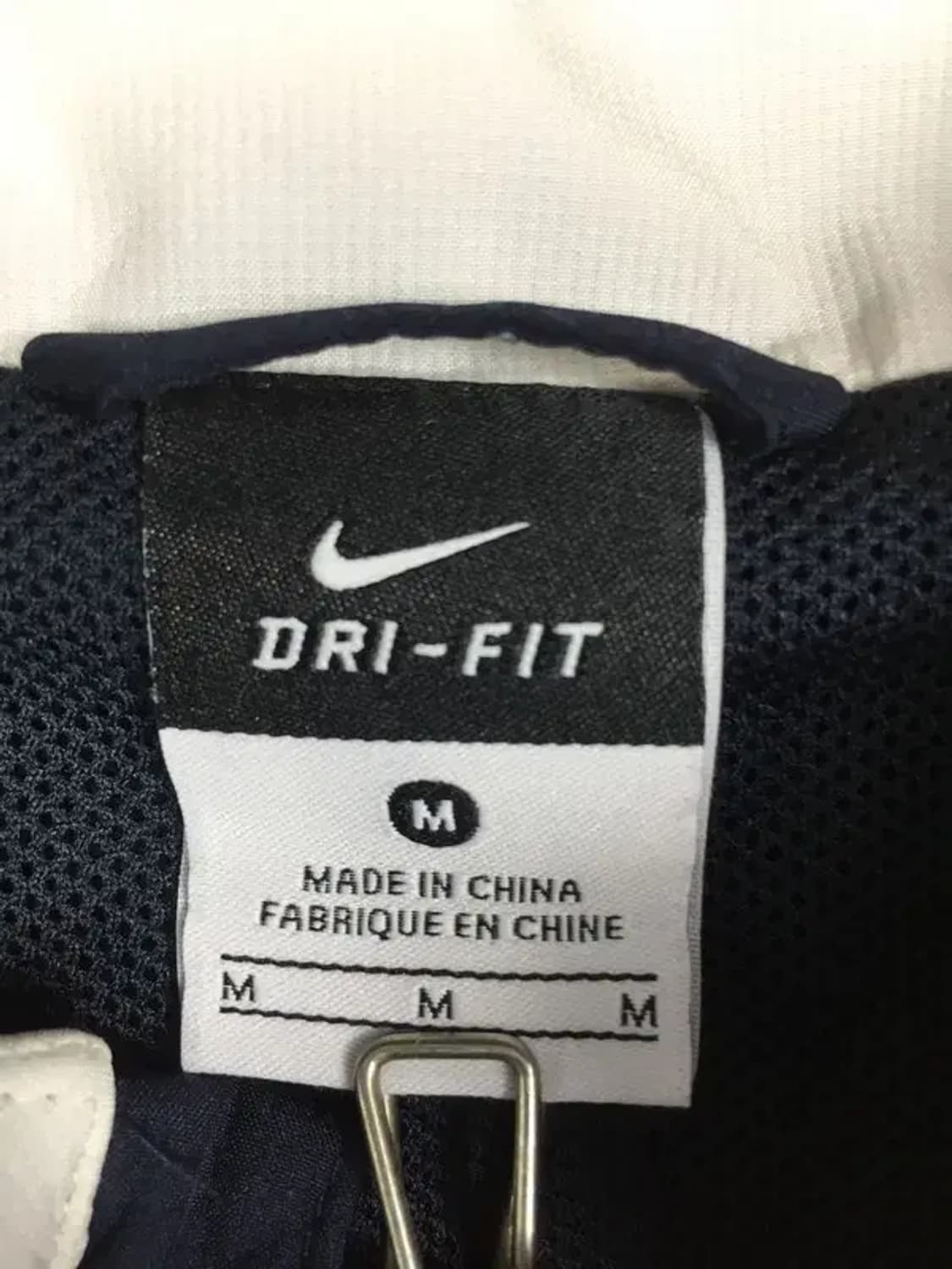 나이키 올드스쿨 드라이핏 바람막이 자켓 네이비 95 3800212 상품이미지7