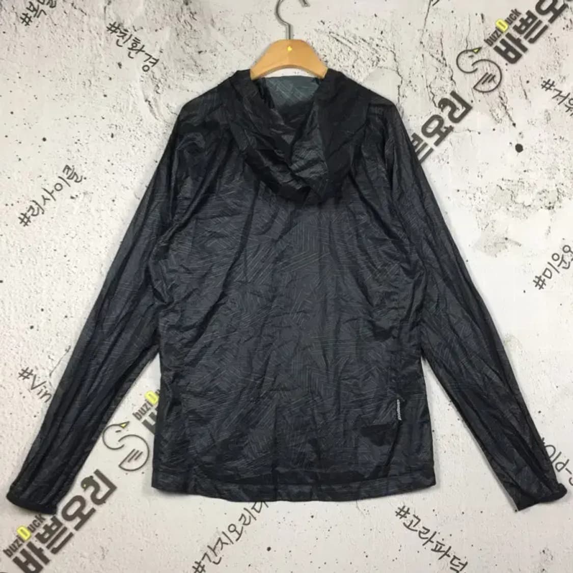 아디다스 초경량 윈드 바람막이 자켓 그레이 95 3800213 상품이미지2