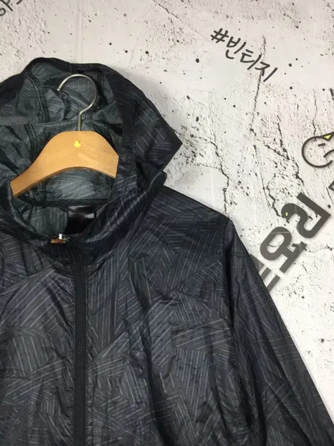 아디다스 초경량 윈드 바람막이 자켓 그레이 95 3800213 상품이미지4