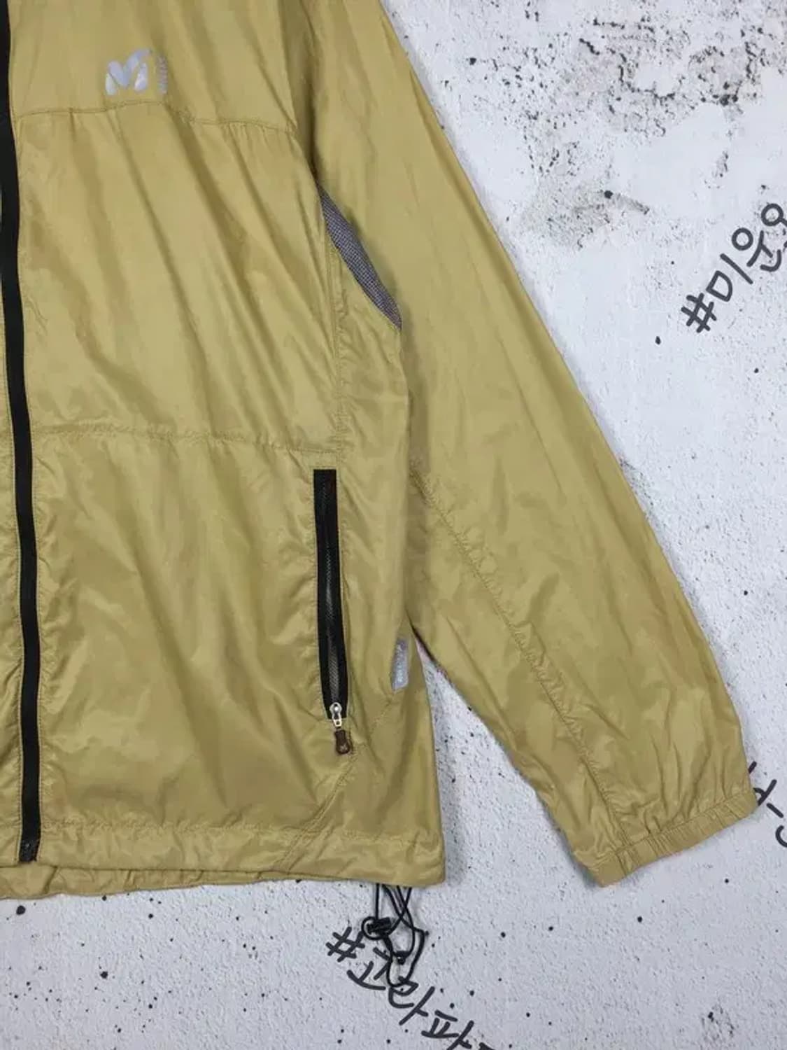 밀레 등산 바람막이 자켓 카멜 100 3800215 상품이미지6