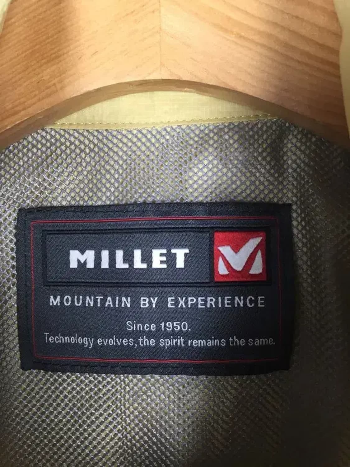 밀레 등산 바람막이 자켓 카멜 100 3800215 상품이미지8