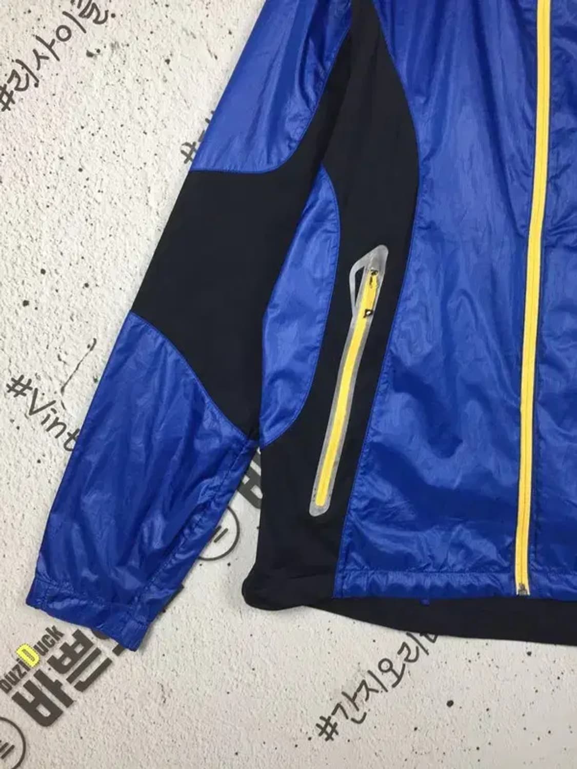 네파 바람막이 아웃도어 등산 방풍 자켓 블루 M 3800216 상품이미지5