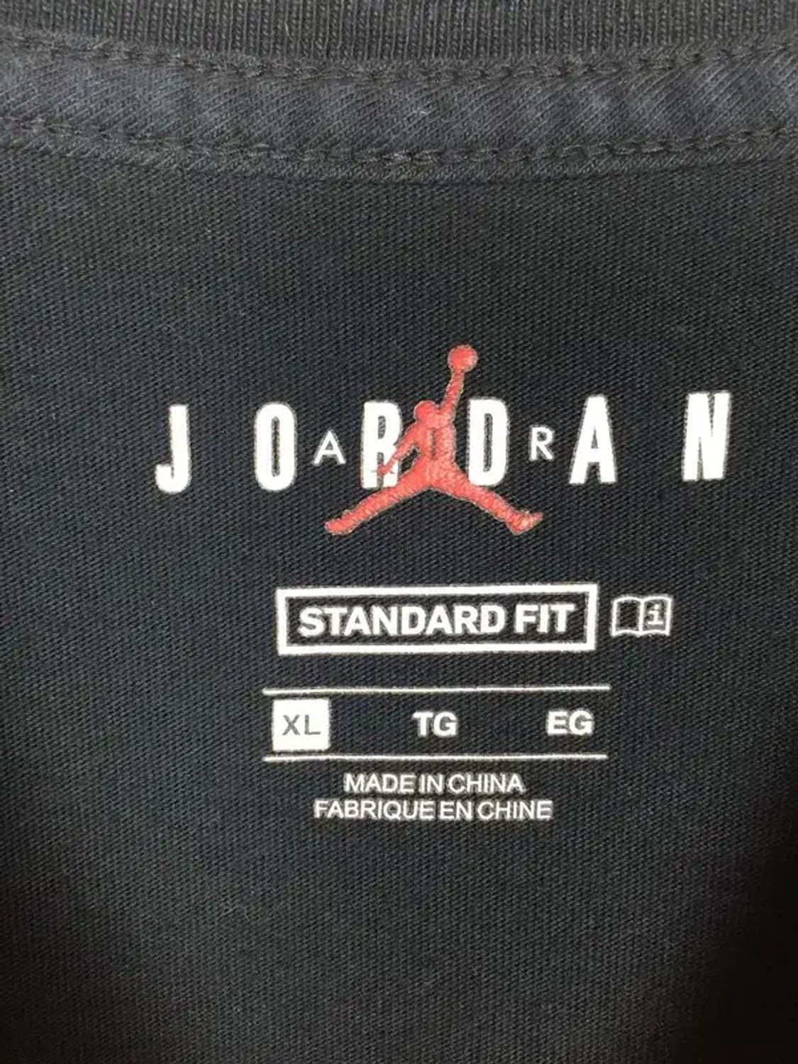 나이키조던 AJ 바시티 롱슬리브 긴팔 티 블랙 XL 2100174 상품이미지7