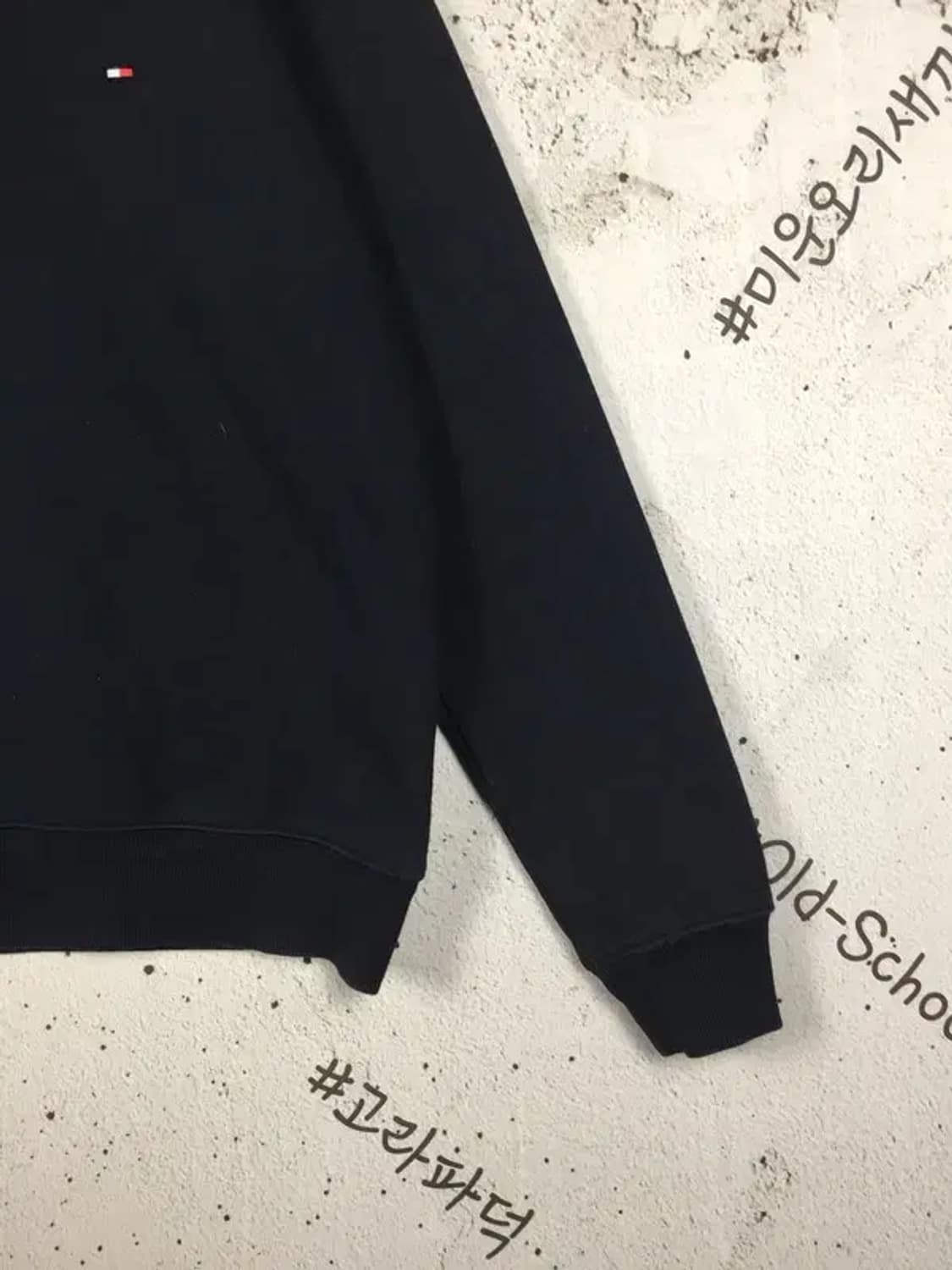 타미힐피거 기모 맨투맨 블랙 S 2200233 상품이미지6