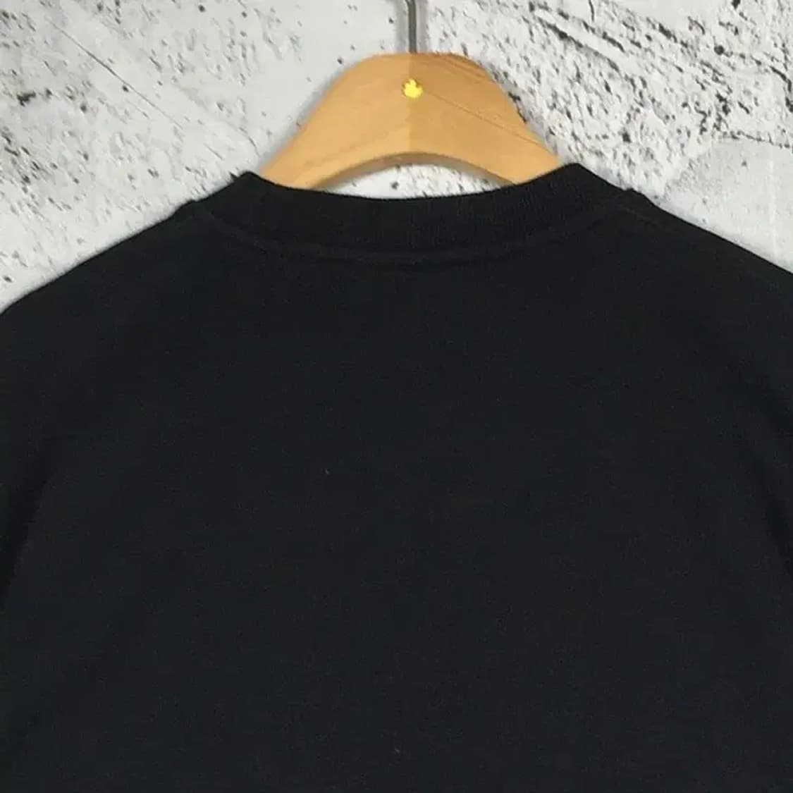 커버낫 심플 로고 맨투맨 블랙 M 2200234 상품이미지5