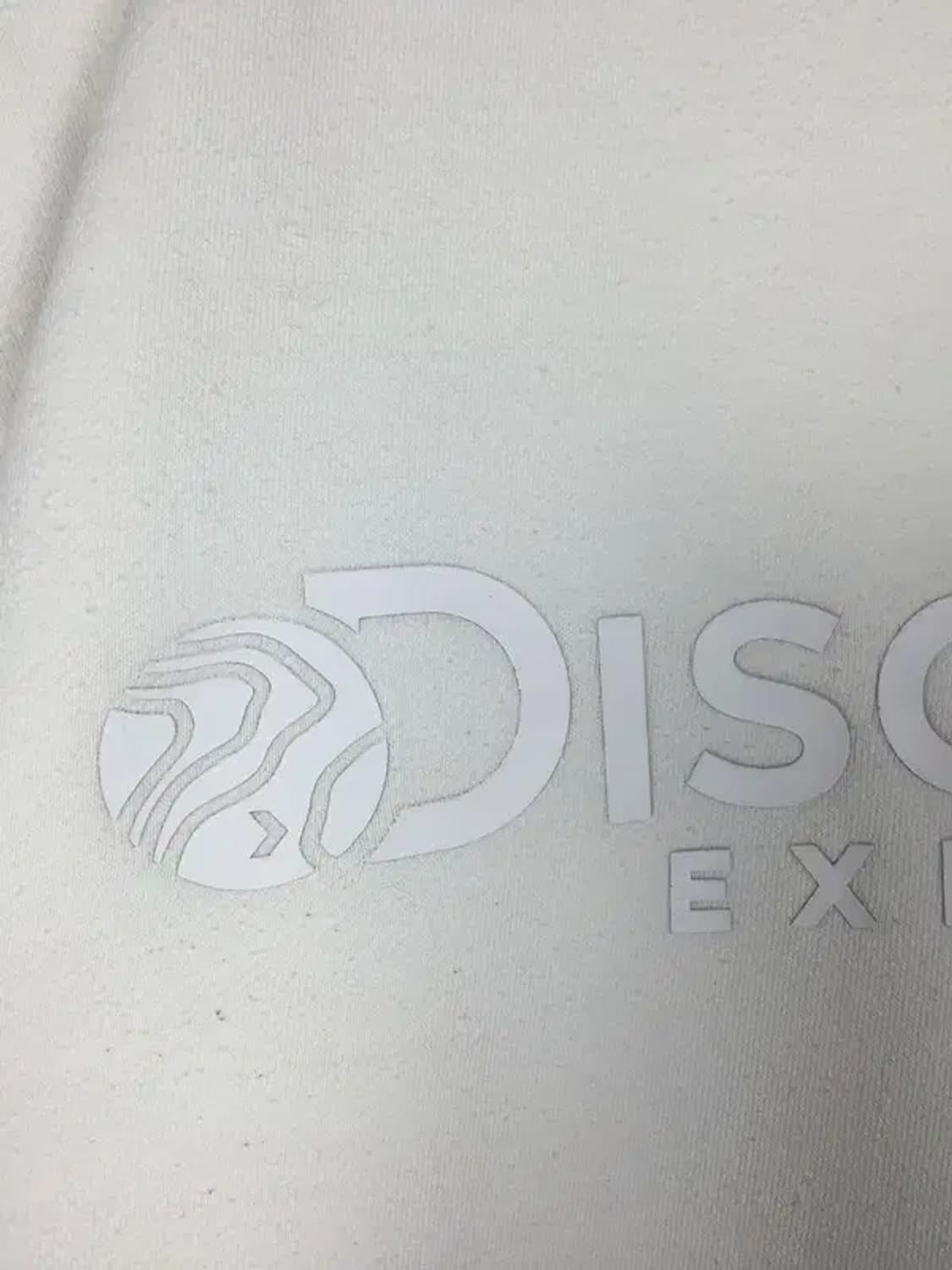 디스커버리 빅로고 기모 맨투맨 화이트 110 2200235 상품이미지9