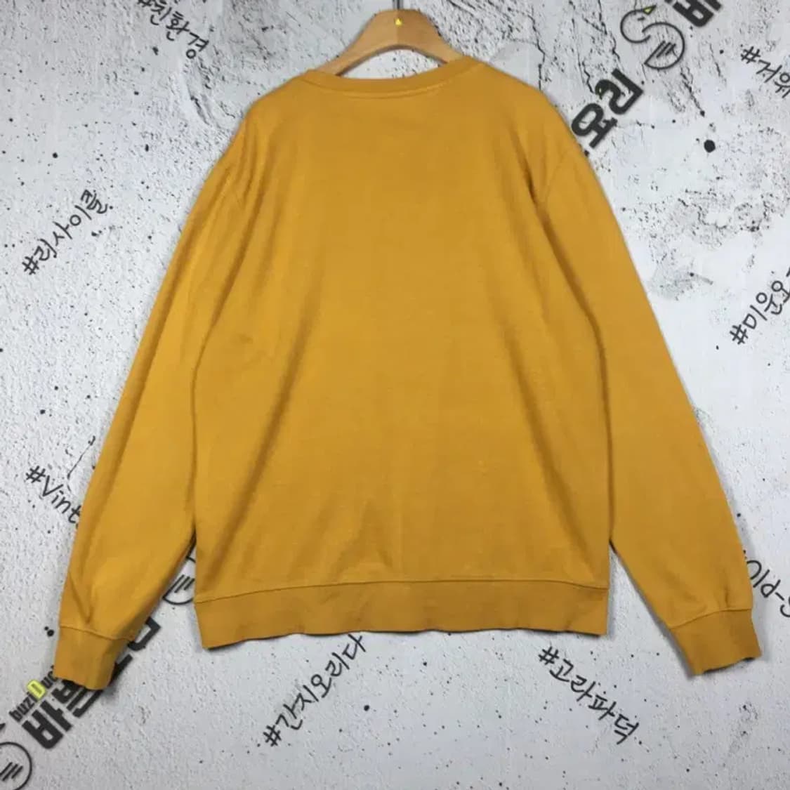 타미힐피거 맨투맨 옐로우 겨자 L 2200236 상품이미지2