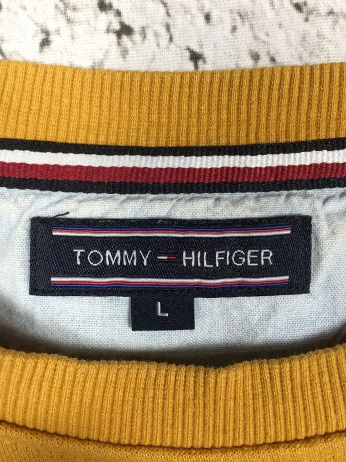 타미힐피거 맨투맨 옐로우 겨자 L 2200236 상품이미지7