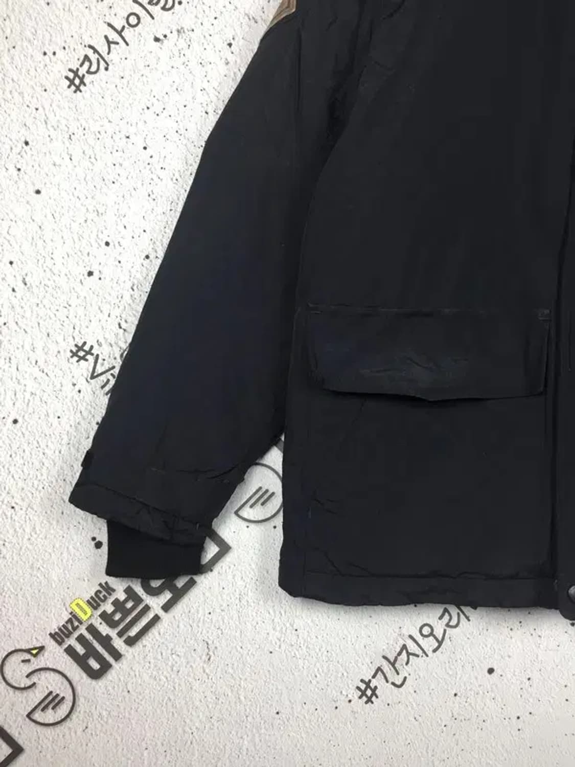 뉴발란스 덕다운 숏 패딩 블랙 90 3400204 상품이미지5