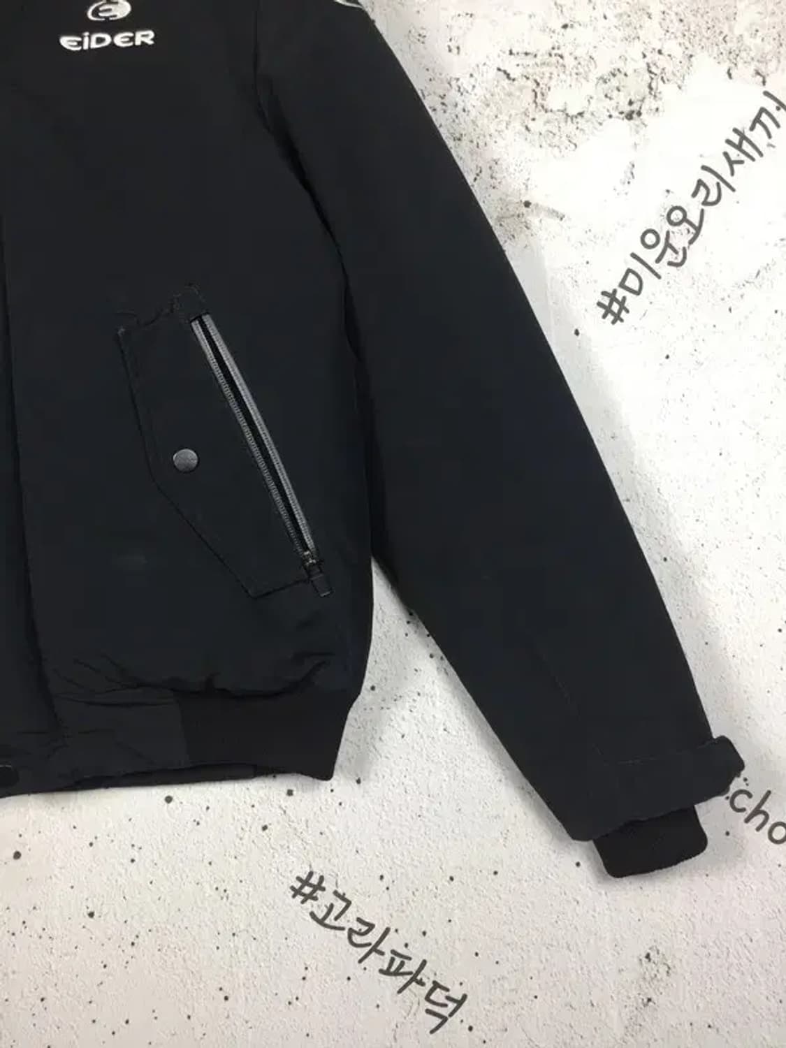 아이더 여성 구스다운 숏 패딩 블랙 XS 3400205 상품이미지6