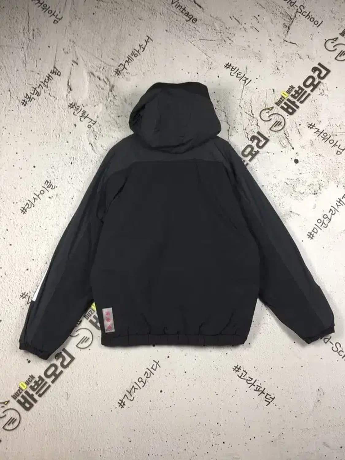 아디다스 양면 후디 스포츠 집업 점퍼 블랙 M 3400212 상품이미지7