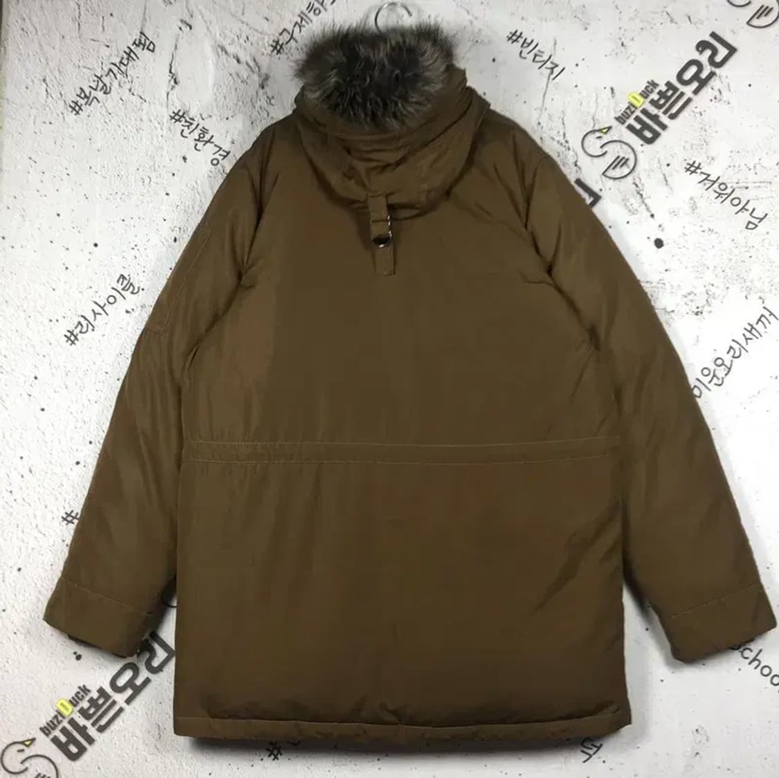 나이키조던 500 덕다운 롱패딩 점퍼 브라운 100 3400207 상품이미지2