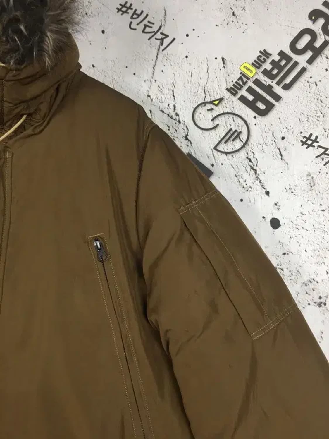 나이키조던 500 덕다운 롱패딩 점퍼 브라운 100 3400207 상품이미지7