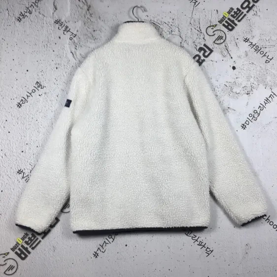 리복 클래식 후리스 집업 자켓 점퍼 화이트 L 3400211 상품이미지2