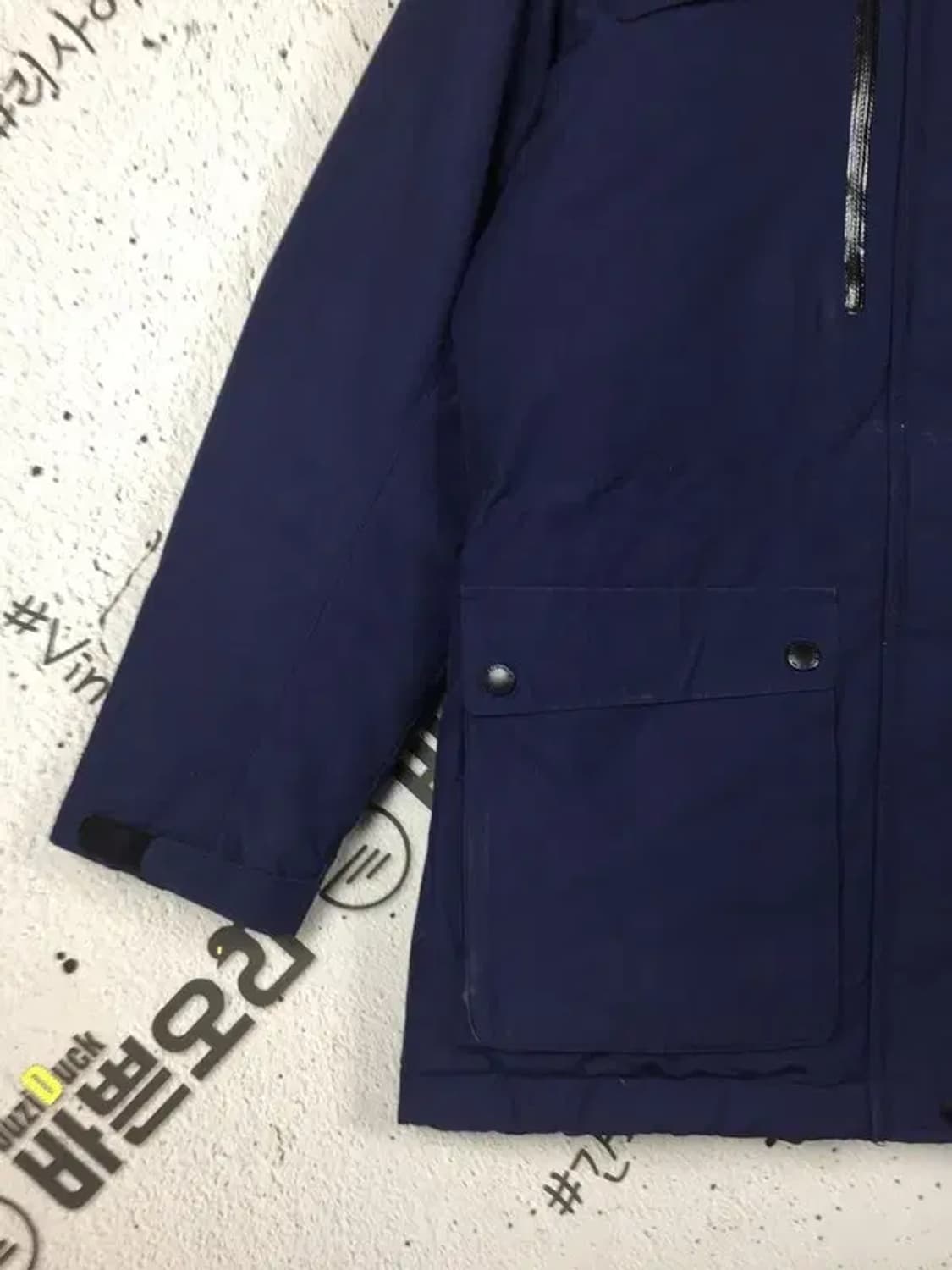 디스커버리 구스다운 패딩 점퍼 네이비 95 3400209 상품이미지5