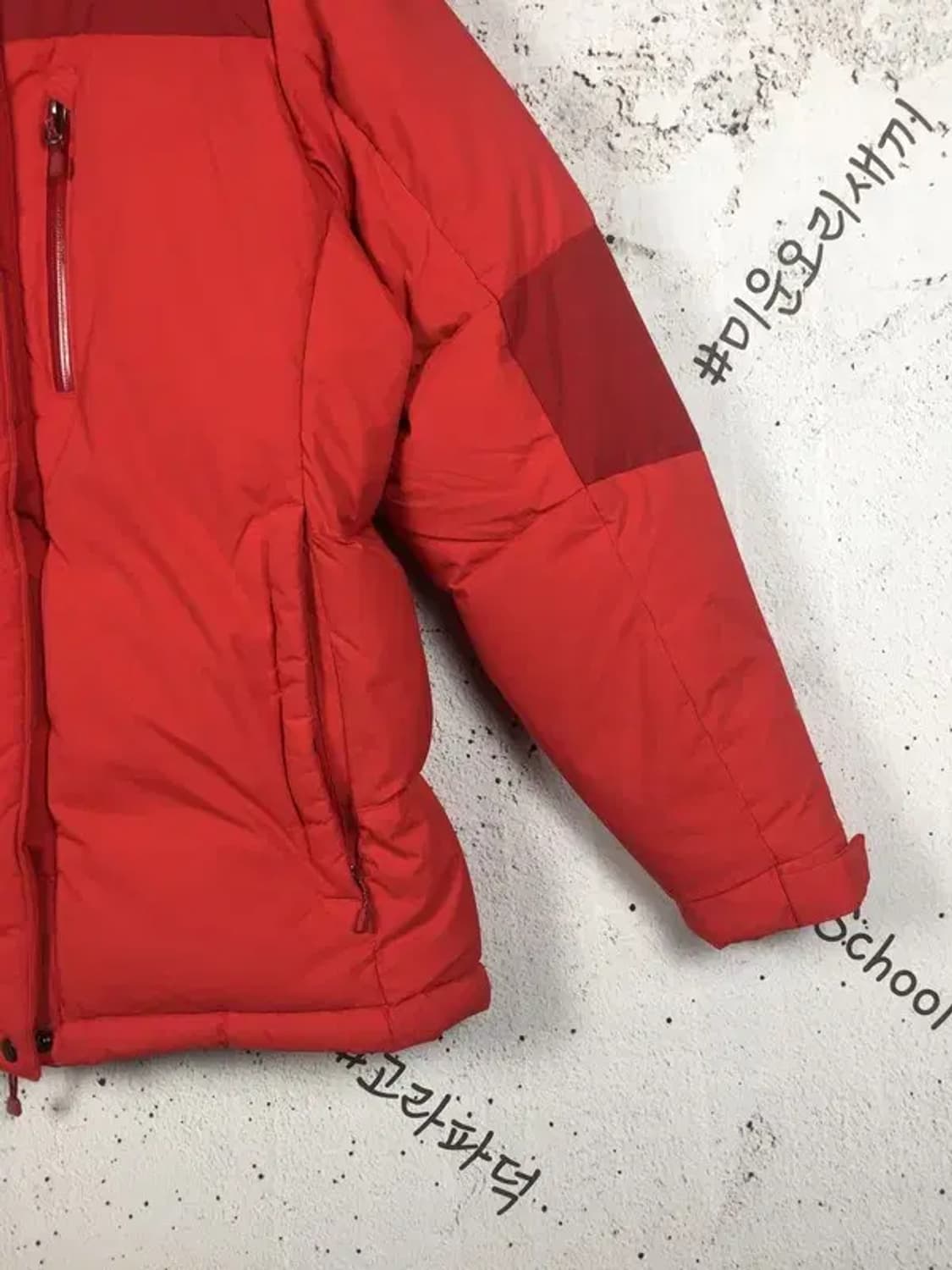 노스페이스 여성 스펙트럼 구스다운 패딩 점퍼 레드 90 3400208 상품이미지6