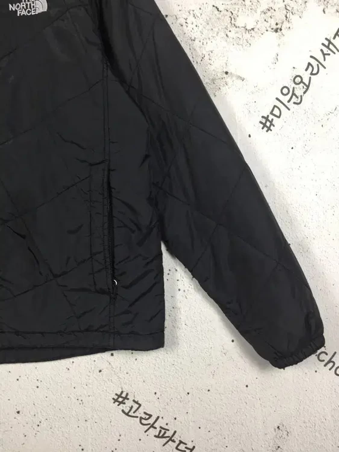 노스페이스 퀼팅 경량 점퍼 자켓 블랙 S 3400215 상품이미지6