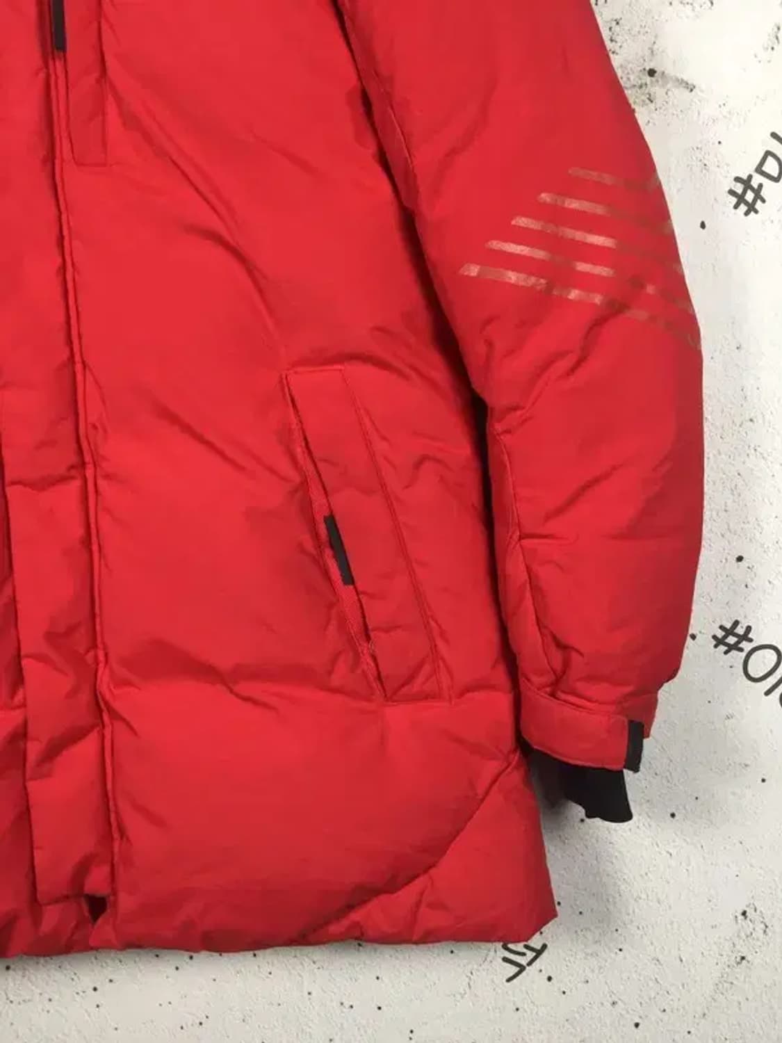 데상트 여성 캐나다 스키 아우디 덕다운 패딩 레드 85 3400217 상품이미지6