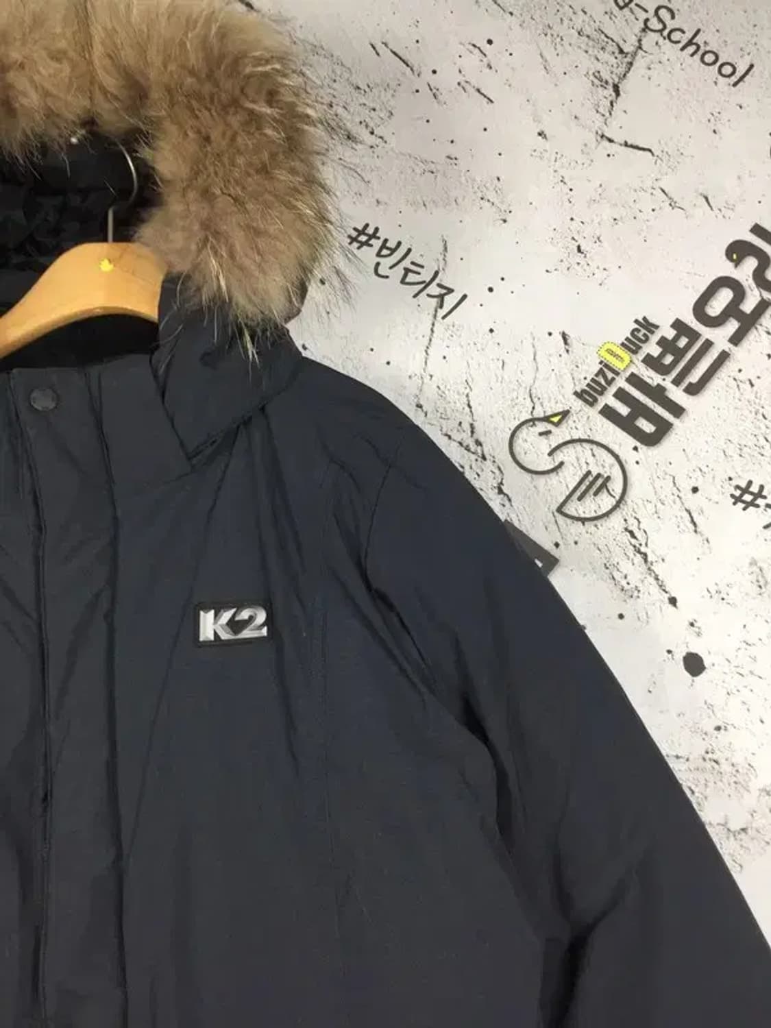 K2 알파인팀 800 구스다운 패딩 점퍼 블랙 100 3400221 상품이미지5