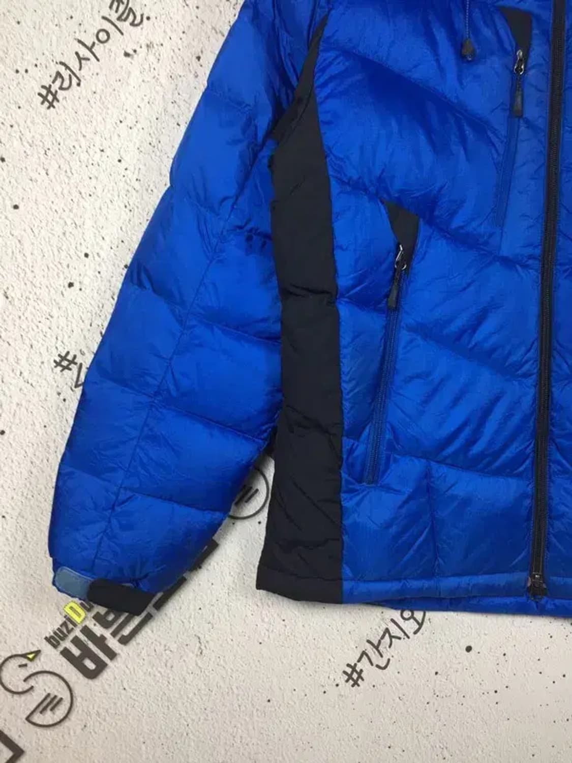 네파 덕다운 패딩 점퍼 블루 M 3400218 상품이미지5