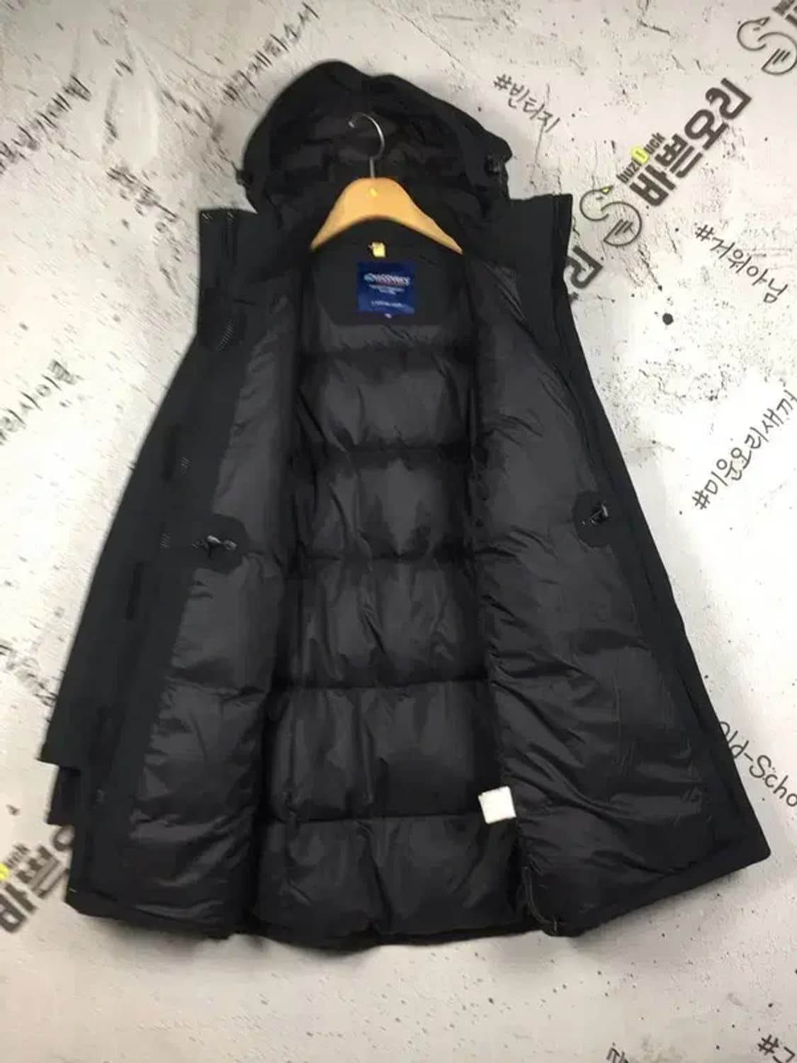 디스커버리 여성 덕다운 패딩 점퍼 블랙 90 3400222 상품이미지3