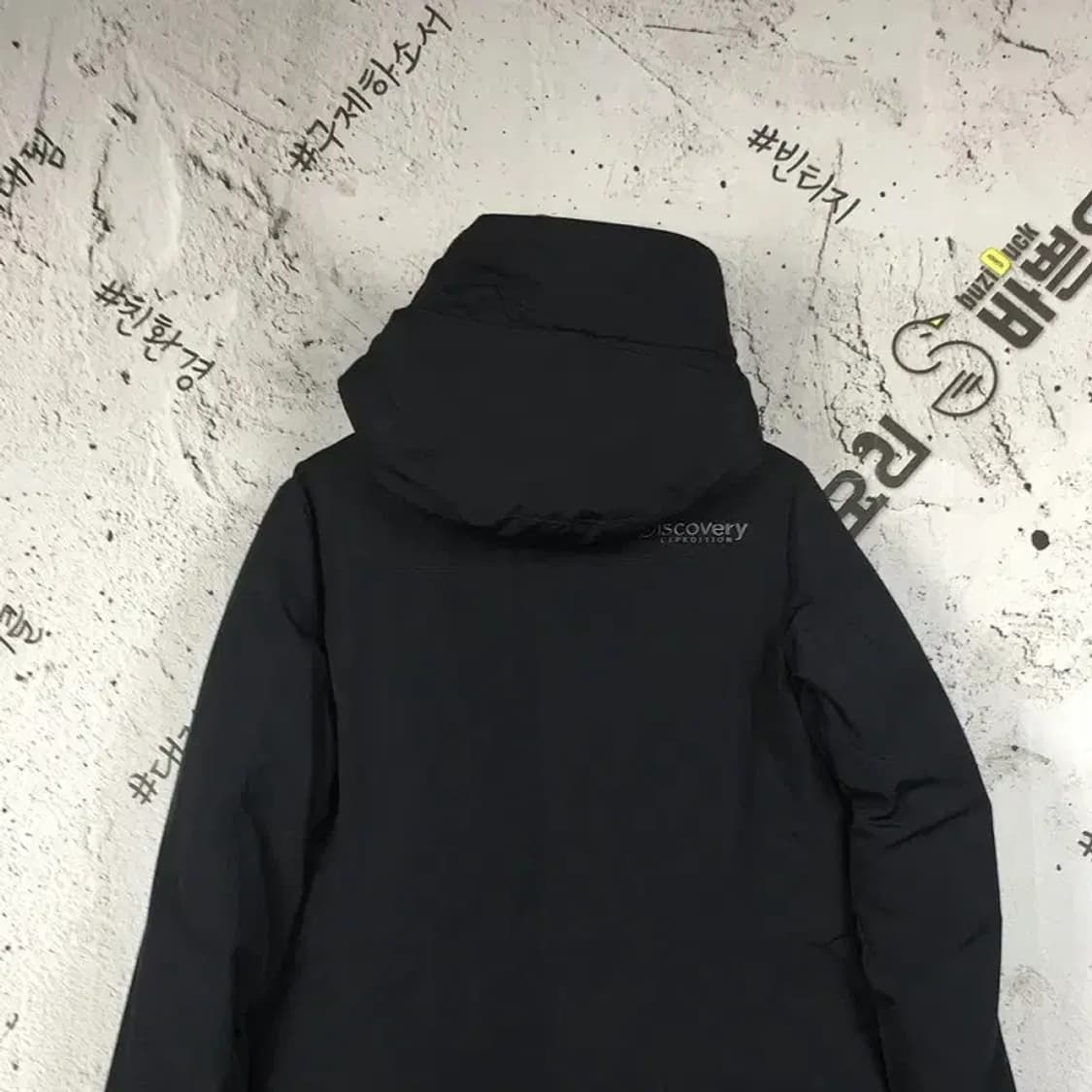 디스커버리 여성 덕다운 패딩 점퍼 블랙 90 3400222 상품이미지4