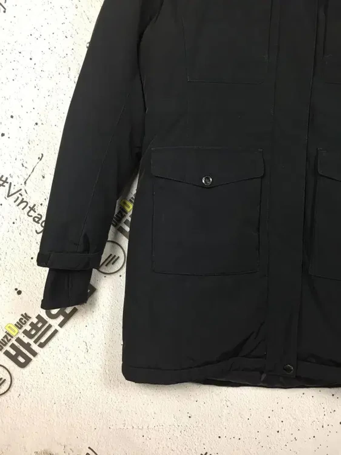 디스커버리 여성 덕다운 패딩 점퍼 블랙 90 3400222 상품이미지7