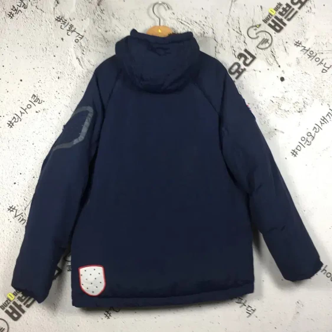 아디다스 오리지널 덕다운 패딩 점퍼 네이비 M 3400219 상품이미지2