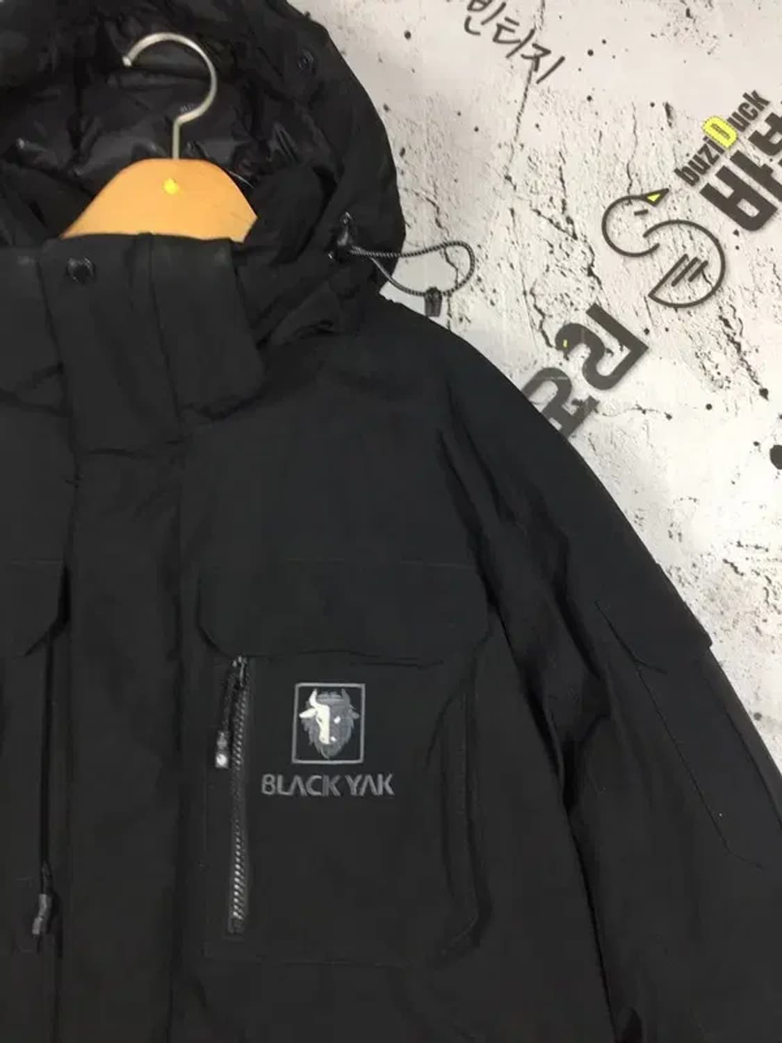 블랙야크 고어텍스 구스다운 패딩 점퍼 블랙 90 3400223 상품이미지4