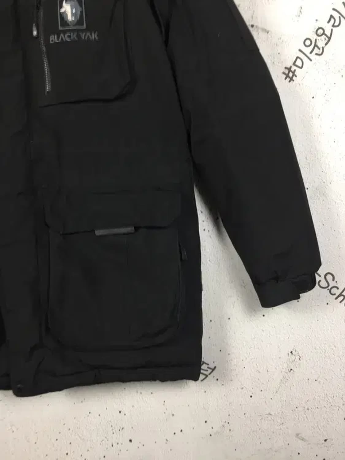 블랙야크 고어텍스 구스다운 패딩 점퍼 블랙 90 3400223 상품이미지6