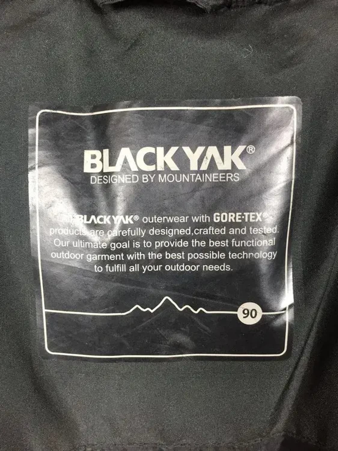 블랙야크 고어텍스 구스다운 패딩 점퍼 블랙 90 3400223 상품이미지7