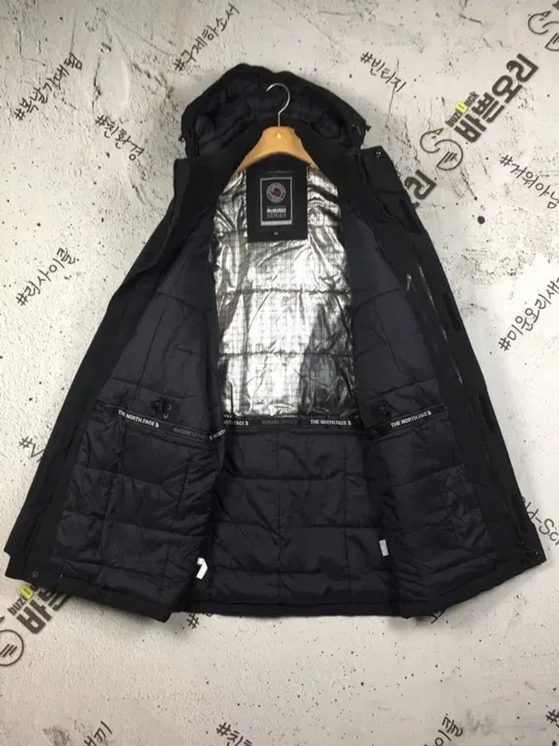 노스페이스 덕다운 맥머도 패딩 점퍼 블랙 100(L) 3400224 상품이미지3