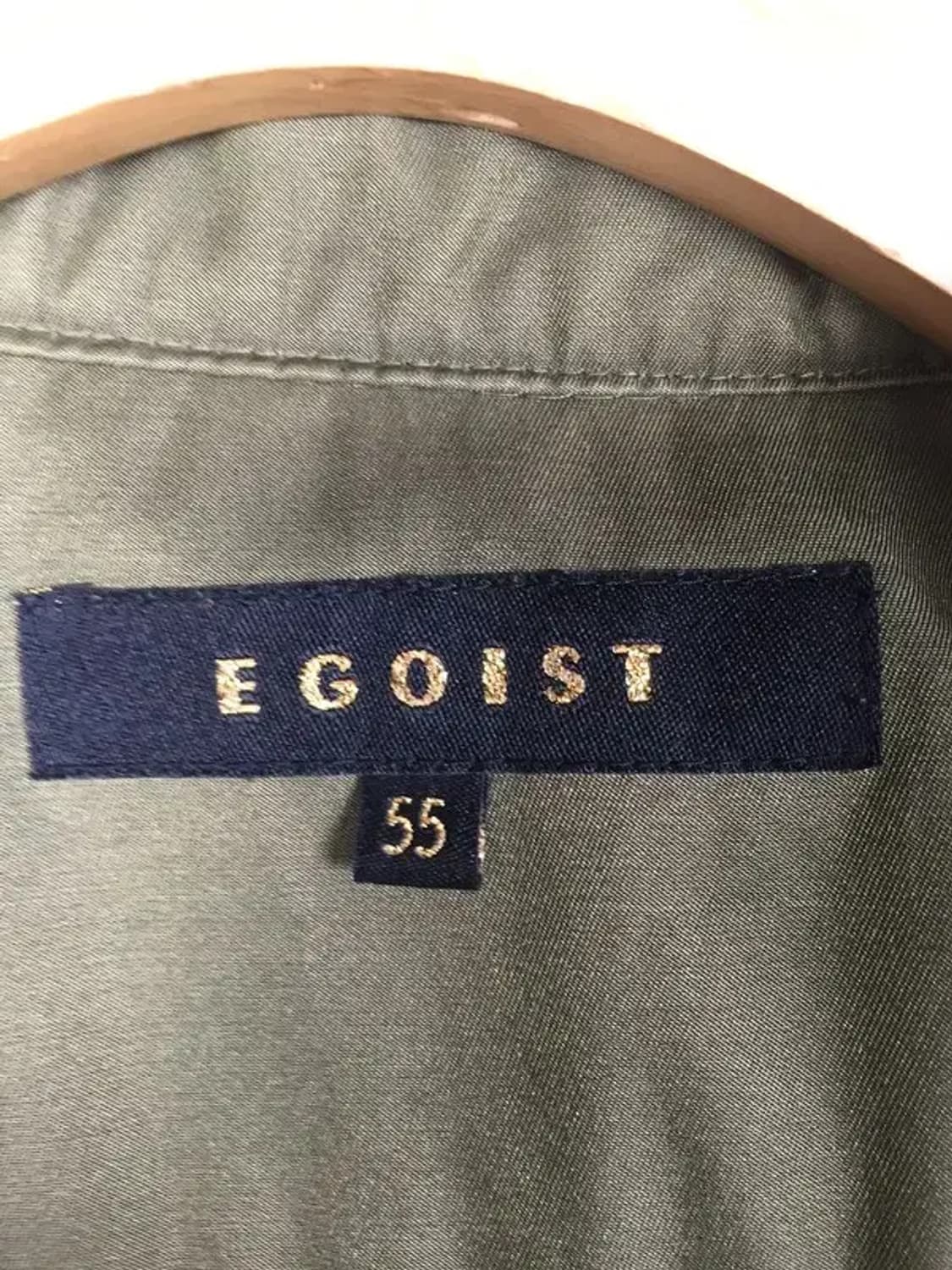 에고이스트 여성 야상 자켓 카키 55(95) 3200101 상품이미지9