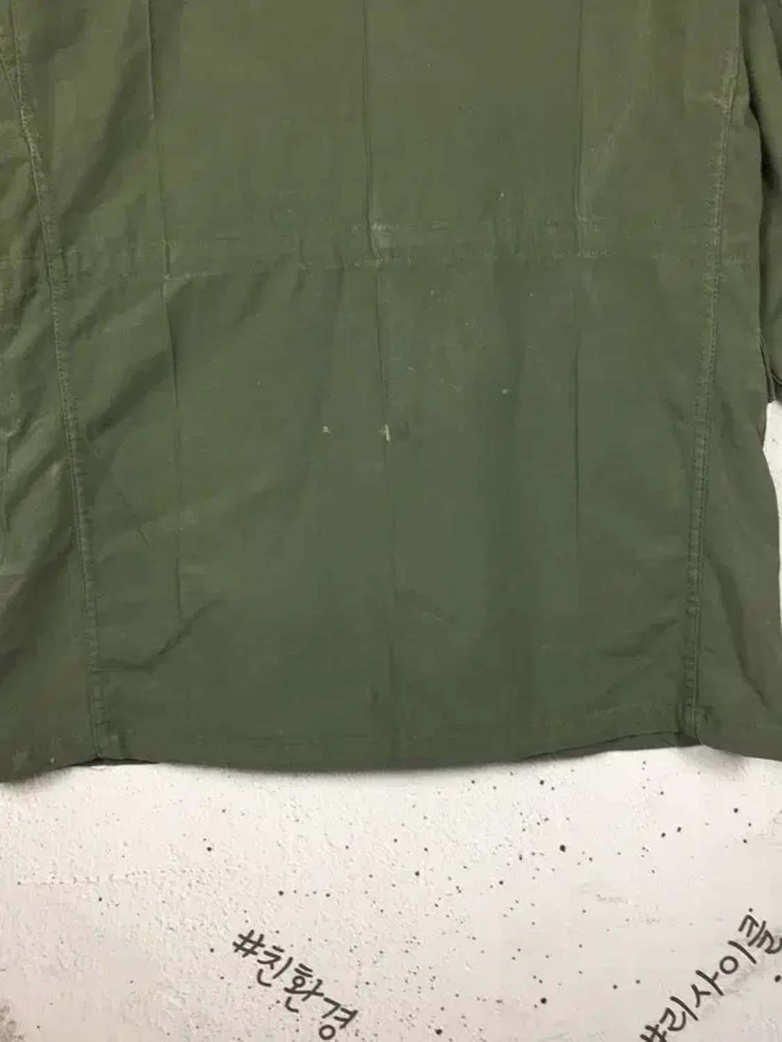 밀리터리 80년대 해병대 구형 민무늬 예비군복 야상 F 3200099 상품이미지10