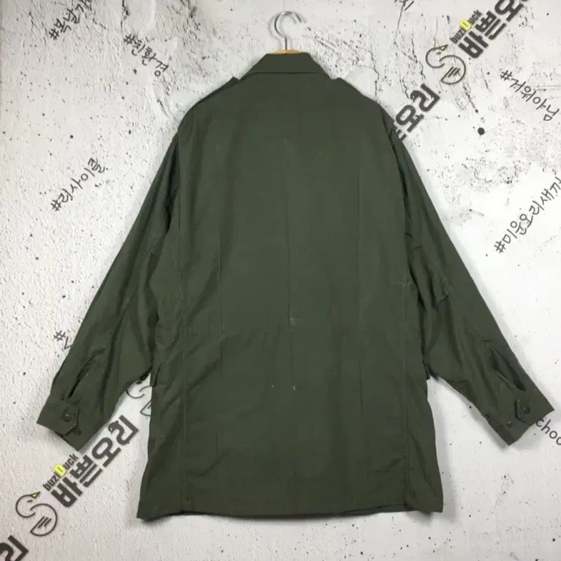 밀리터리 80년대 해병대 구형 민무늬 예비군복 야상 F 3200099 상품이미지2