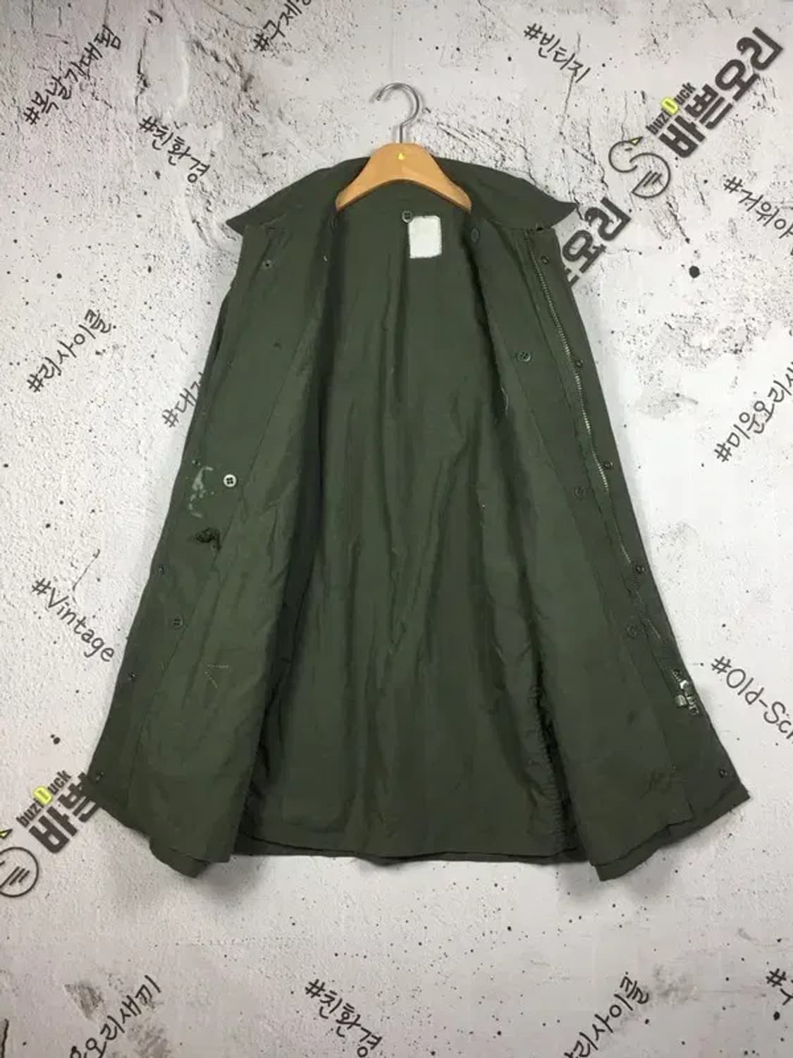 밀리터리 80년대 해병대 구형 민무늬 예비군복 야상 F 3200099 상품이미지4