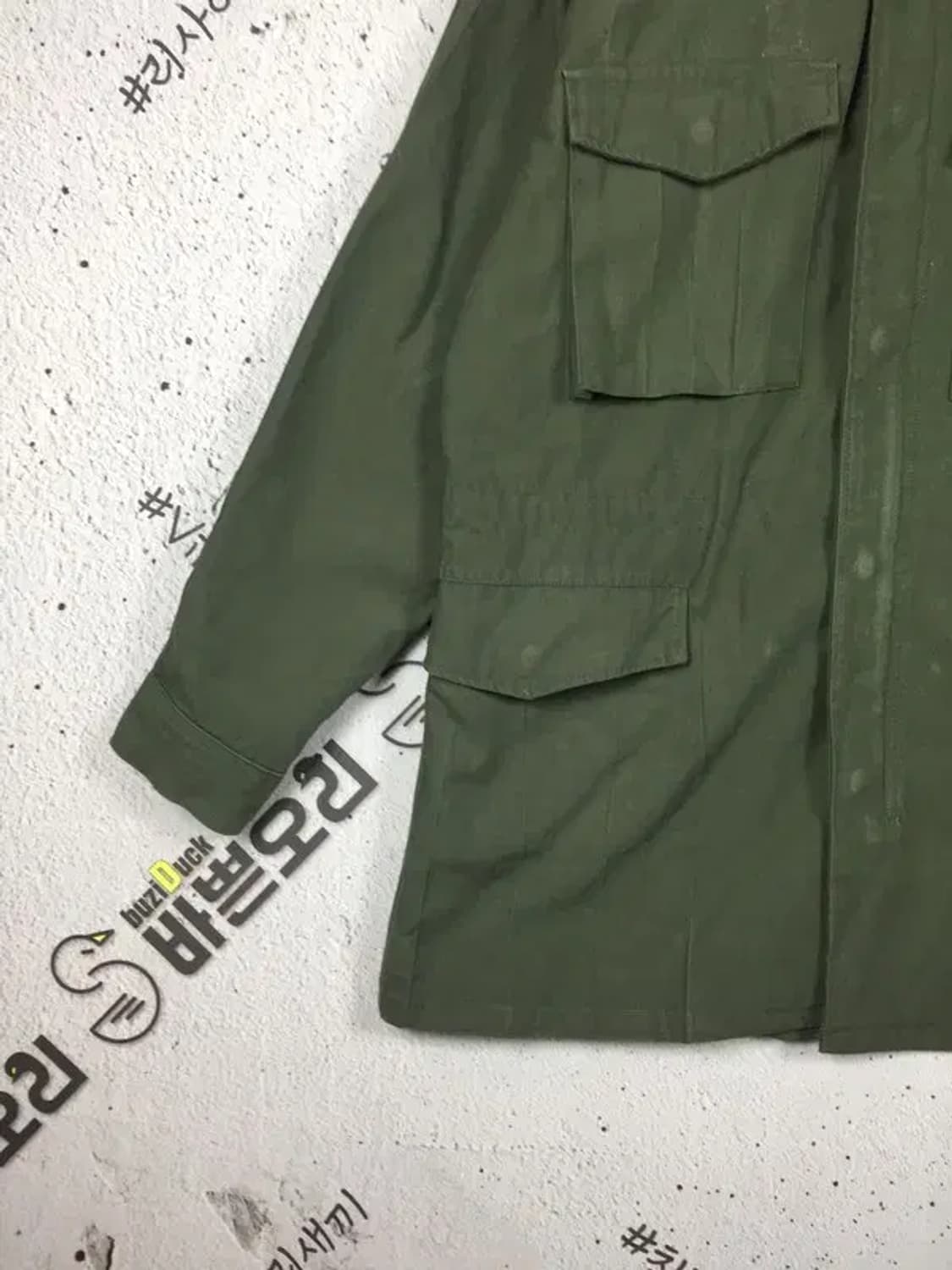 밀리터리 80년대 해병대 구형 민무늬 예비군복 야상 F 3200099 상품이미지7