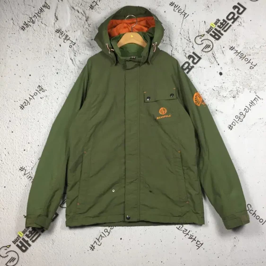 빈폴 아웃도어 등산 자켓 카키 100 3200100 상품이미지1