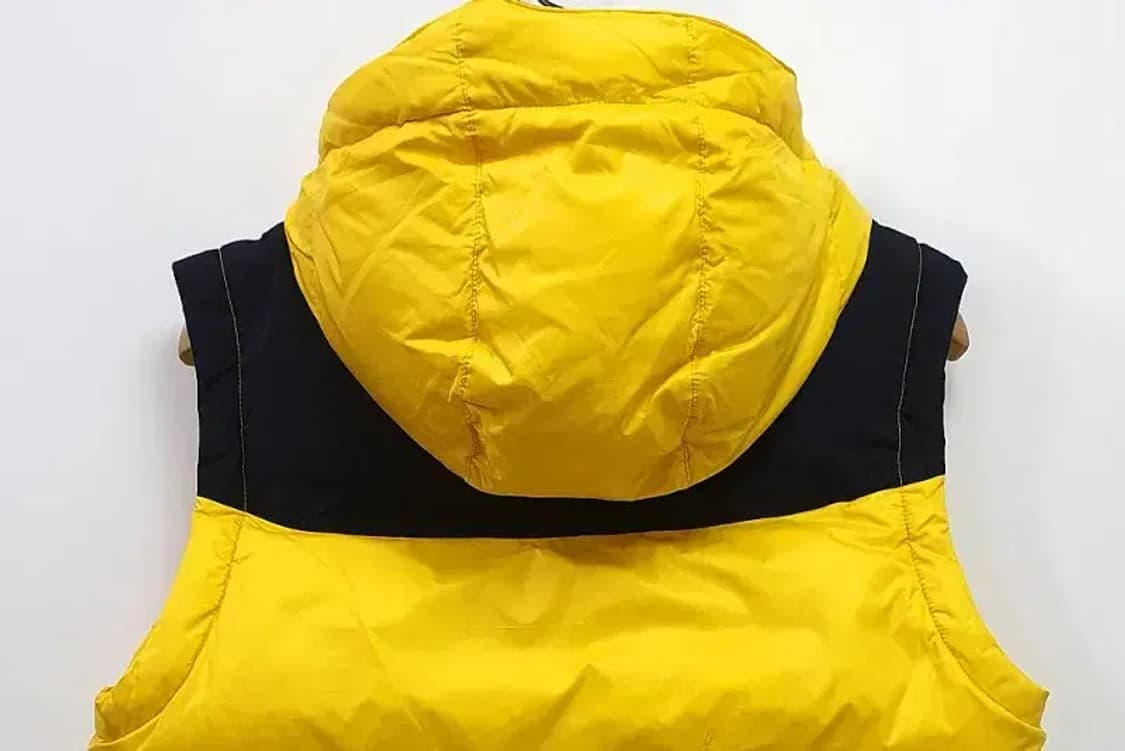 네파 NEPA 덕다운 패딩 조끼 옐로우 3400014 상품이미지6