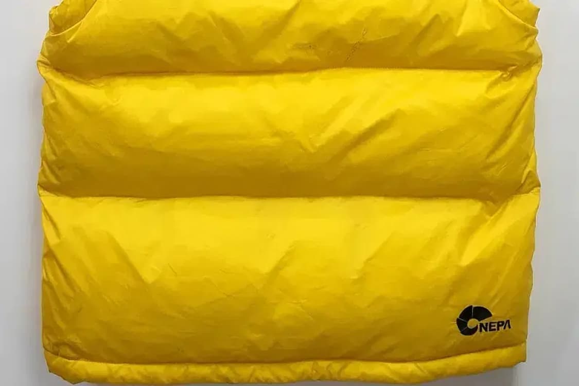 네파 NEPA 덕다운 패딩 조끼 옐로우 3400014 상품이미지7