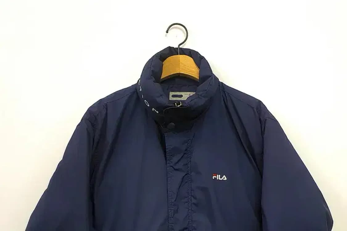 휠라 FILA 오버핏 다운 자켓 네이비 3400019 상품이미지3