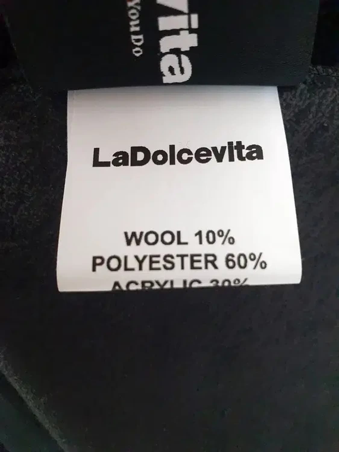 라돌체비타 블랙 무스탕 코트 블랙 3400026 상품이미지10