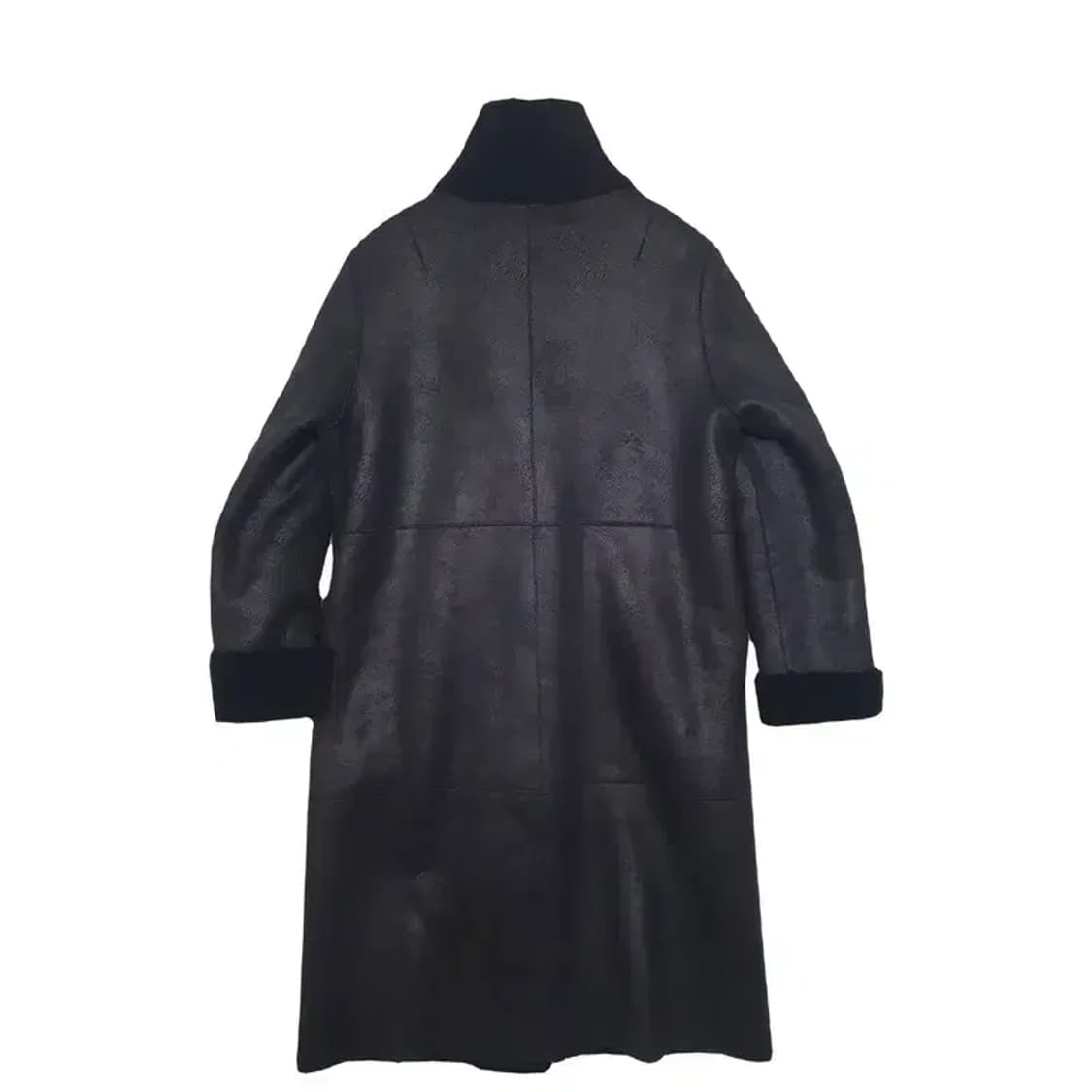 라돌체비타 블랙 무스탕 코트 블랙 3400026 상품이미지2