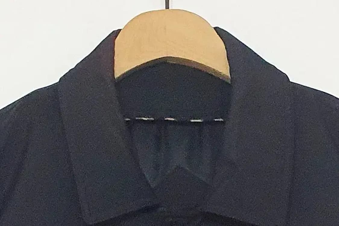 닥스 DAKS 구스다운 패딩자켓 트렌치 코트 네이비 3400030 상품이미지4