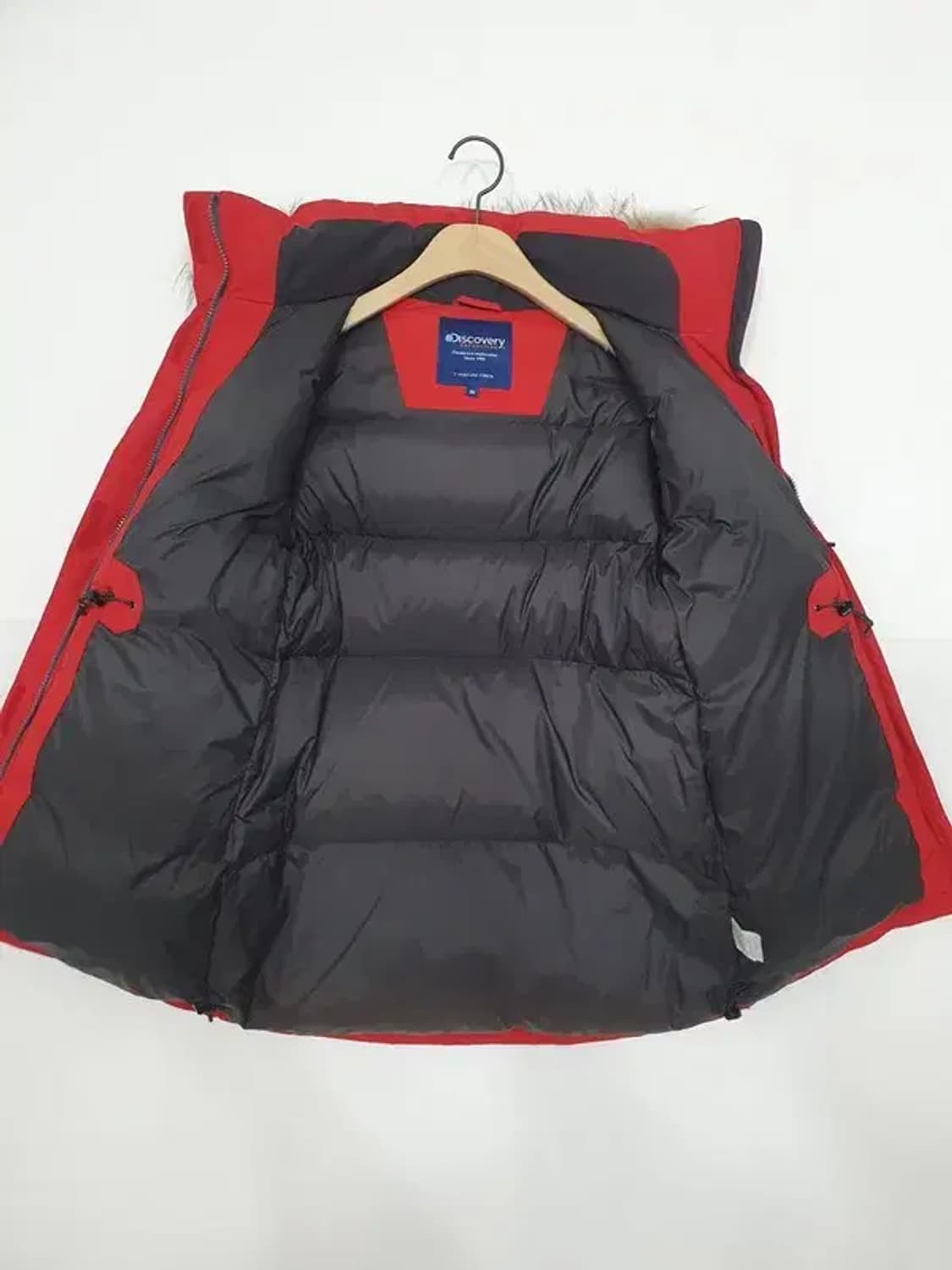 디스커버리 DISCOVERY 패딩 레드 3400028 상품이미지7